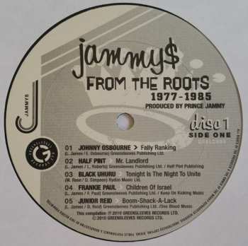 2LP Various: Jammy$ From The Roots (1977-1985) 642334