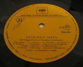 4LP/Box Set Various: Antologie Jazzu 507340