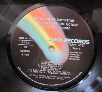 2LP Various: Jesus Christ Superstar (The Original Motion Picture Sound Track Album) 643914