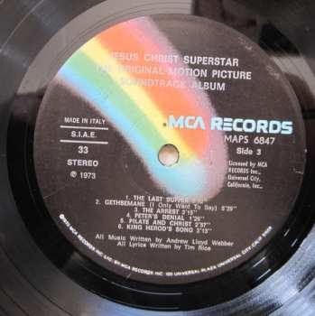 2LP Various: Jesus Christ Superstar (The Original Motion Picture Sound Track Album) 643914