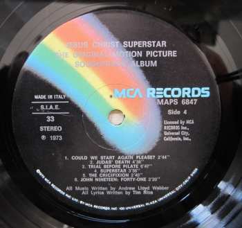 2LP Various: Jesus Christ Superstar (The Original Motion Picture Sound Track Album) 643914