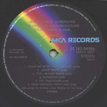 2LP Various: Jesus Christ Superstar (The Original Motion Picture Sound Track Album) 444957