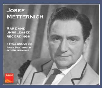 Album Various: Josef Metternich - Rare And Unreleased Recordings