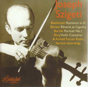 CD Various: Joseph Szigeti,violine 636826