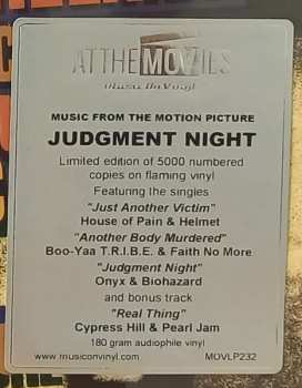 LP Various: Judgment Night (Music From The Motion Picture) CLR | LTD | NUM 611002