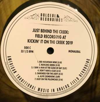 LP Various: Just Behind The Creek- Field Recording At Kickin' It On The Creek 2019 CLR 332057