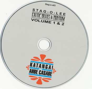 CD Various: Katanga! And Ahbe Casabe (Blues & Rhythm, Popcorn, Exotica & Tittyshakers!) 370057