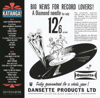 CD Various: Katanga! And Ahbe Casabe (Blues & Rhythm, Popcorn, Exotica & Tittyshakers!) 370057