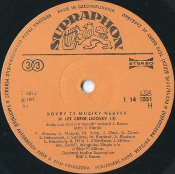 LP Various: Kdyby Ty Muziky Nebyly - 50 Let České Lidovky (II) 642387