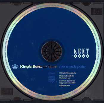 CD Various: King's Serious Soul: Too Much Pain 299110