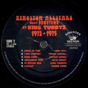 LP Various: Kingston Allstars Meet Downtown At King Tubby's 1972-1975 349845