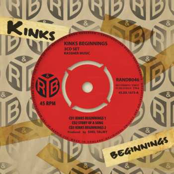 Album Various: Kinks Beginnings 3cd Set