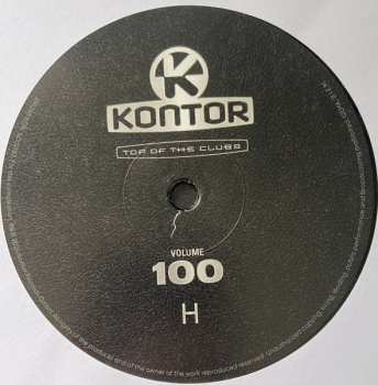 4LP Various: Kontor - Top Of The Clubs Volume 100 LTD 623023