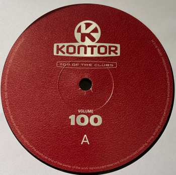 4LP Various: Kontor - Top Of The Clubs Volume 100 LTD 623023