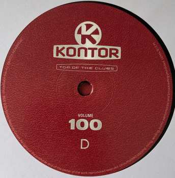 4LP Various: Kontor - Top Of The Clubs Volume 100 LTD 623023