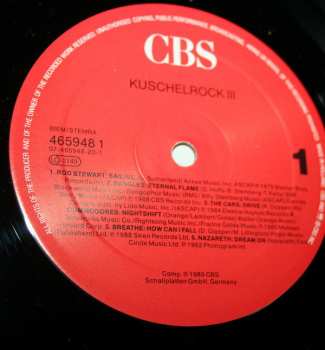 3LP Various: Kuschelrock 3 592593