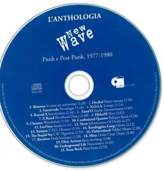 CD Various: L'Anthologia New Wave (Punk E Post-Punk, 1977-1980) 650758