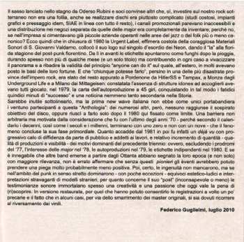 CD Various: L'Anthologia New Wave (Punk E Post-Punk, 1977-1980) 650758