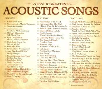 3CD/Box Set Various: Latest & Greatest Acoustic Songs 625779