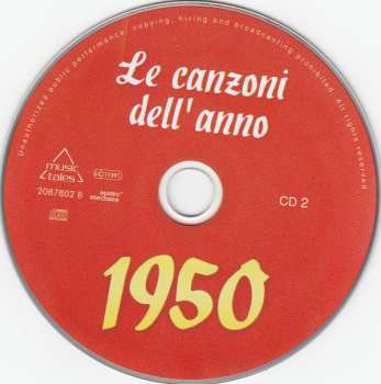 2CD Various: Le Canzoni Dell' Anno 1950 578721