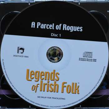 2CD Various: Legends Of Irish Folk - A Parcel Of Rogues 316399