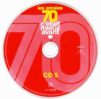 5CD Various: Les Années 70 C'était Mieux Avant 633298