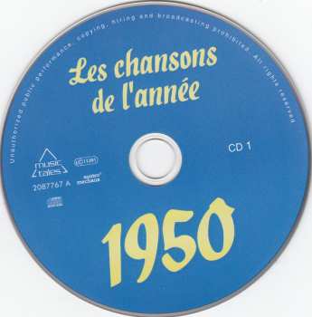 2CD Various: Les Chansons De L'Année 1950 242930