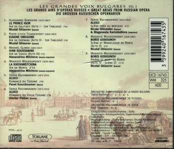 CD Various: Les Grandes Voix Bulgares Vol.3 - Les Grands Airs D´Opéras Russes 649584