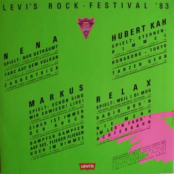 LP Various: Levi's Rock-Festival '83 (ZELENÝ VINYL) 325214