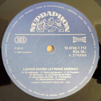 2LP Various: Lidová Hudba Latinské Ameriky (2xLP + BOOKLET) 109747