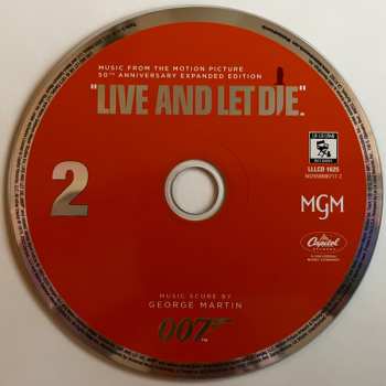 2CD Various: Live And Let Die (Music From The Motion Picture - 50th Anniversary Expanded Edition) LTD 563423