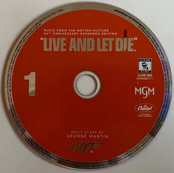 2CD Various: Live And Let Die (Music From The Motion Picture - 50th Anniversary Expanded Edition) LTD 563423