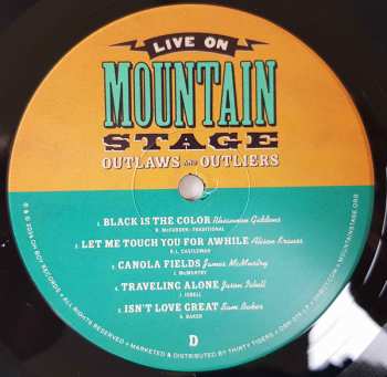 LP Various: Live On Mountain Stage - Outlaws And Outliers 551572