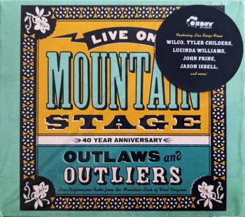 2CD Various: Live On Mountain Stage ✻ Outlaws And Outliers (40 Year Anniversary) 551426