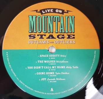 LP Various: Live On Mountain Stage - Outlaws And Outliers 551572