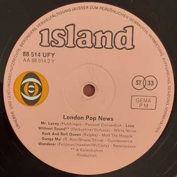 LP Various: London Pop News 335910