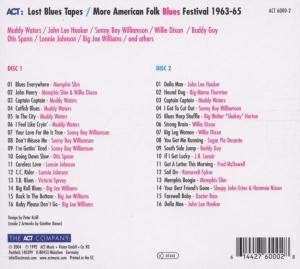 2CD Various: Lost Blues Tapes / More American Folk Blues Festival 1963-65 628138