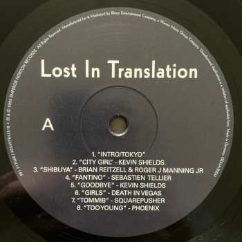 LP Various: Lost In Translation (Music From The Motion Picture Soundtrack) 390921