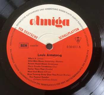 LP Various: Louis Armstrong / Oldtime Jazz 540885