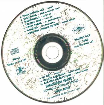 CD Various: Madagasikara Two 102338