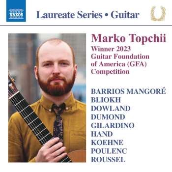 CD Various: Marko Topchii - Winner 2023 Guitar Foundation Of America Competition 621248