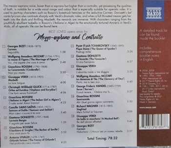 CD Various: Marvellous Mezzo-Soprano and Contralto: Best Loved Opera Arias 558997