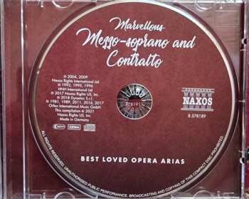 CD Various: Marvellous Mezzo-Soprano and Contralto: Best Loved Opera Arias 558997