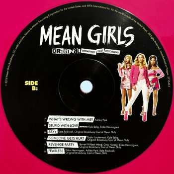 2LP Various: Mean Girls (Original Broadway Cast Recording) CLR 597654