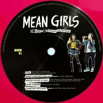 2LP Various: Mean Girls (Original Broadway Cast Recording) CLR 597654