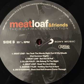 LP Various: Meatloaf & Friends - Their Ultimate Collection 551140