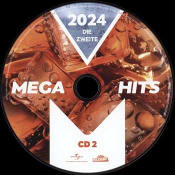 2CD Various: Mega Hits 2024 Die Zweite 629654