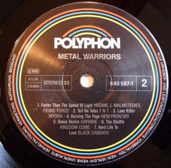 LP Various: Metal Warriors 430437