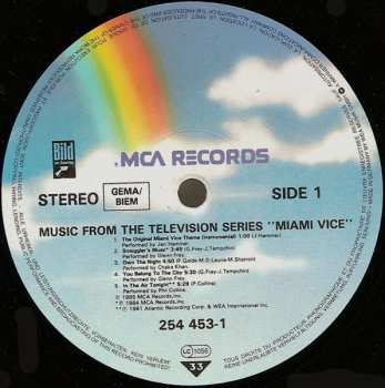 LP Various: Miami Vice (Music From The Television Series) 630125