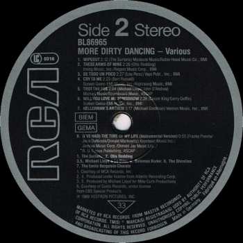 LP Various: More Dirty Dancing (More Original Music From The Hit Motion Picture "Dirty Dancing") 340126